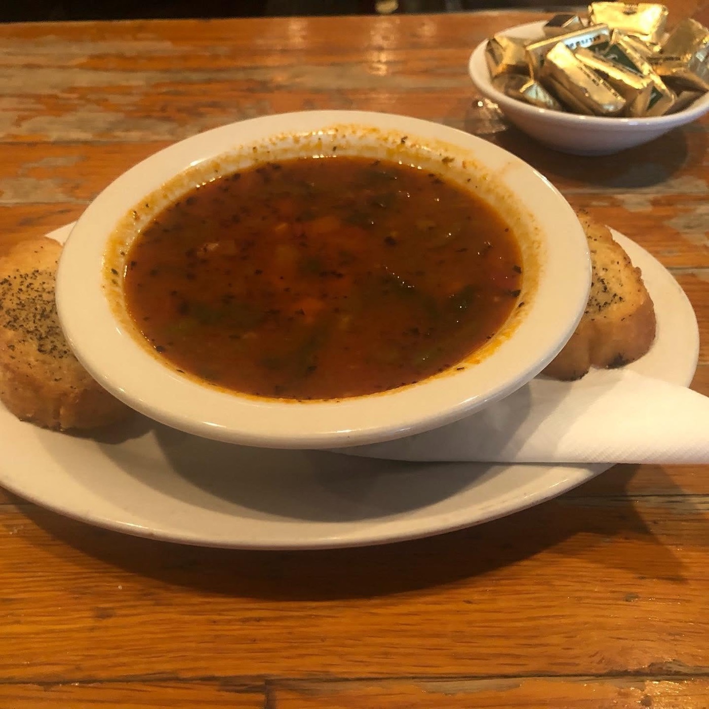 Homemade minestrone